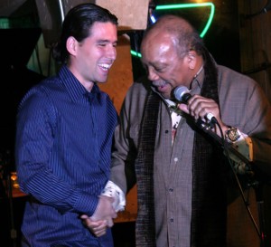 Alfredo Rodriguez and "patron" Quincy Jones