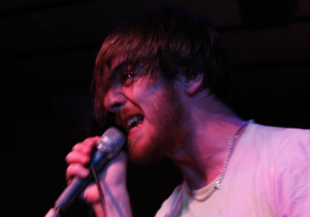 British rock band Pulled Apart by Horses put on a great show at The Red Eyed Fly at SXSW 2011 in Austin, TX